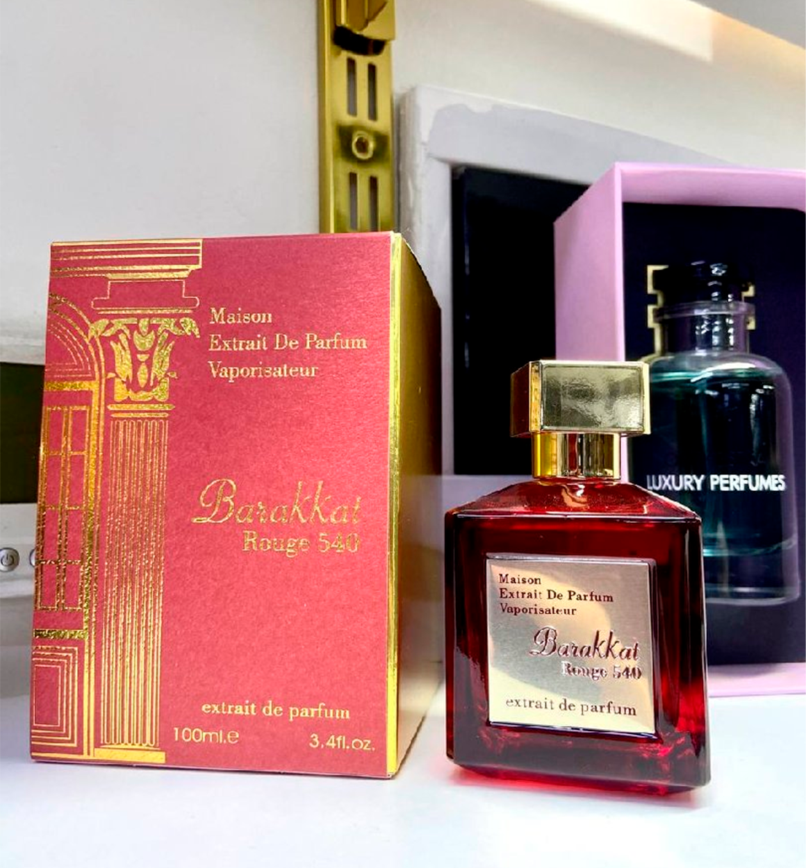 ✨ Barakkat Rouge 540 — hashamatli va o‘ziga tortuvchi ayollik ifori