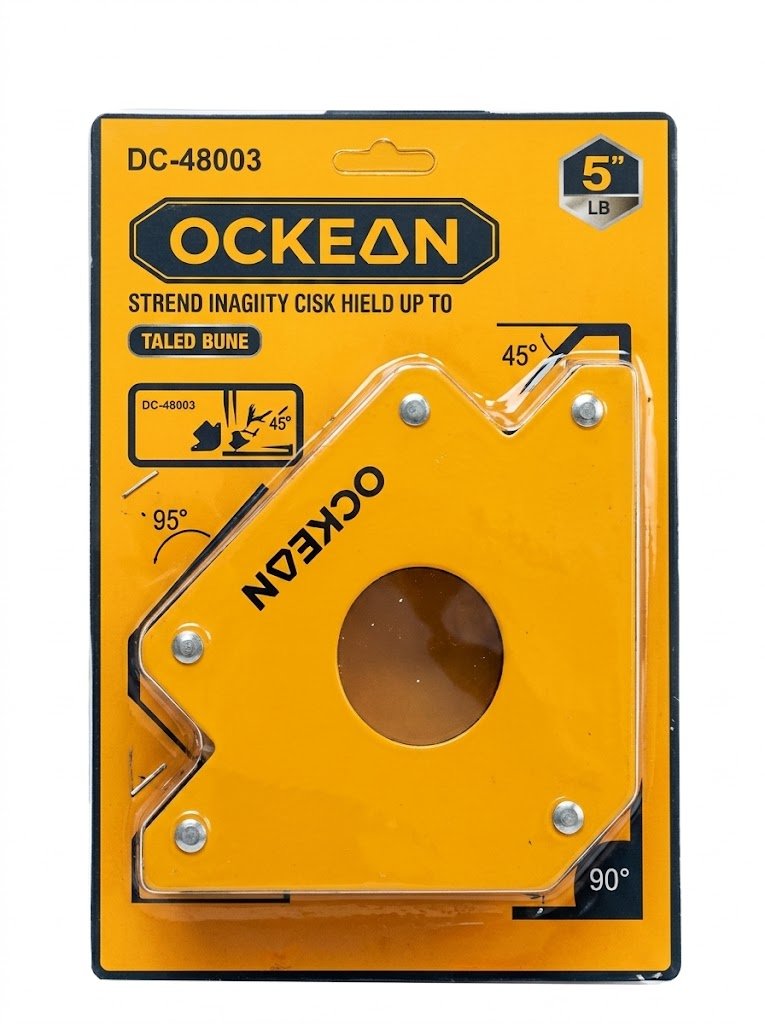 Payvandlash uchun professional magnitli burchaklik OCKEAN 50 — fiksator magnit asbob (DC-48002)  15801