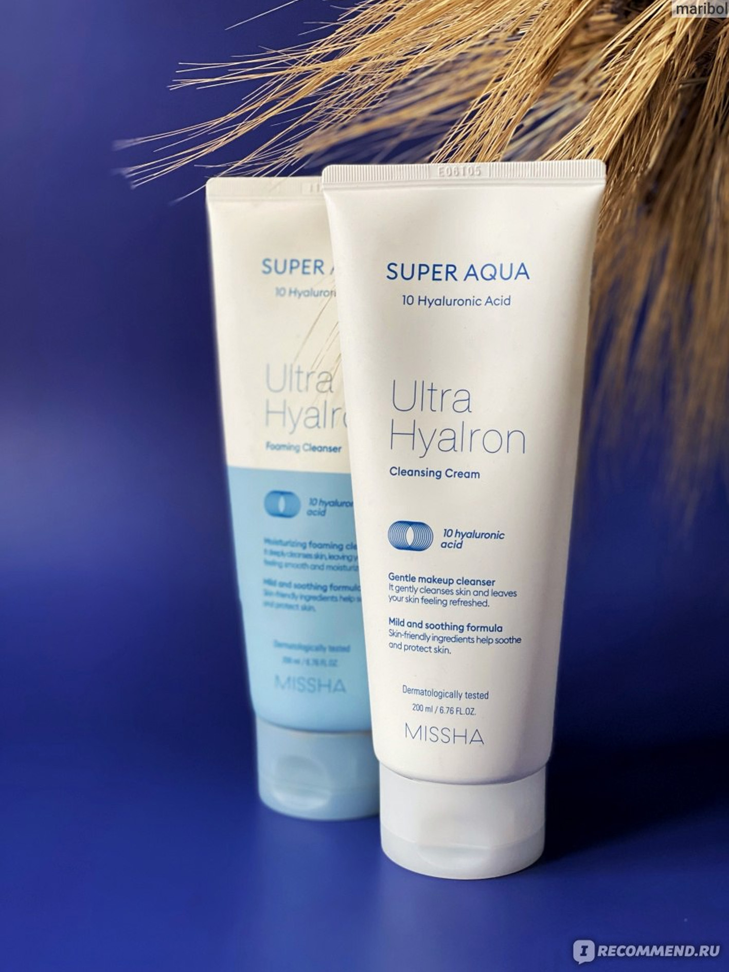 Yuz yuvish uchun ko‘pik Missha Super Aqua Ultra Hyaluron Foaming Cleanser 200 ml  b1q2b703/7d