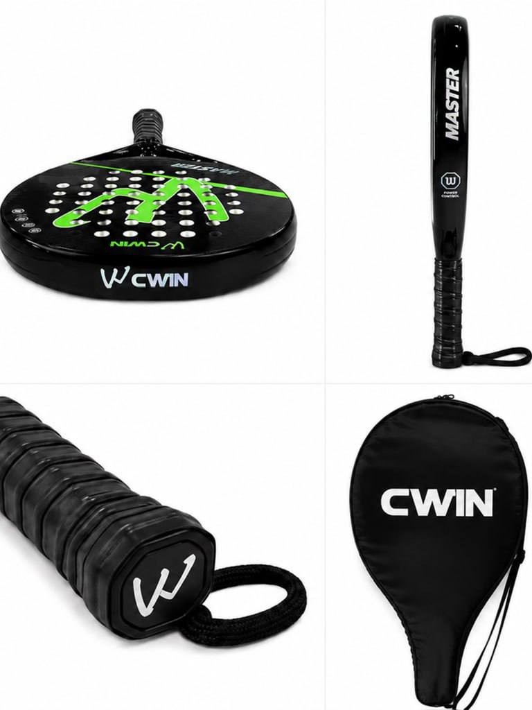 CWIN Master Padel Tennis Raketkasi (G'ilof bilan) 18925 ac.p.b90d