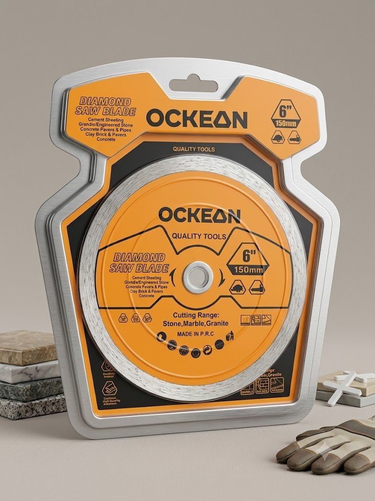 OCKEAN Professional Tekis (Continuous) Olmosli Arra Diski 125 mm  15171