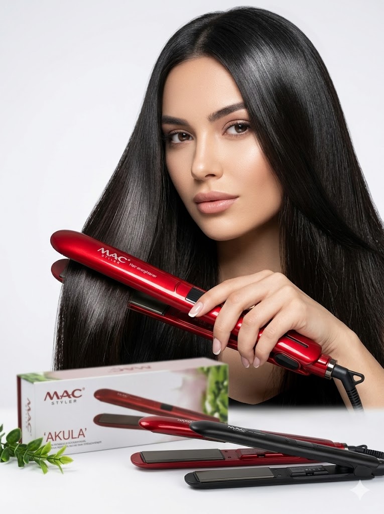 MAC Styler MC-2018 — Professional Soch Tekislovchi Dazmol al