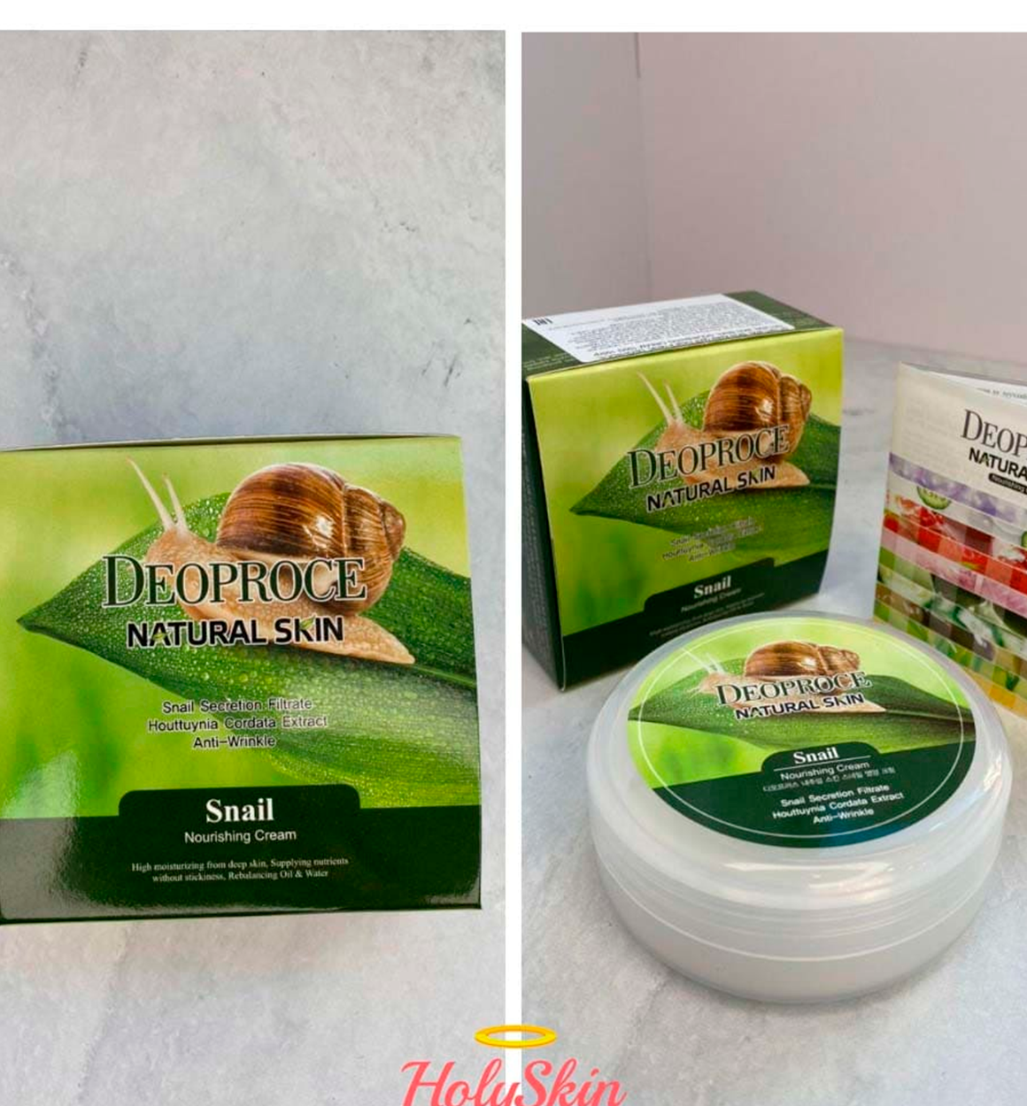 Deoproce Natural Skin Snail Nourishing Cream b1q2b703/7