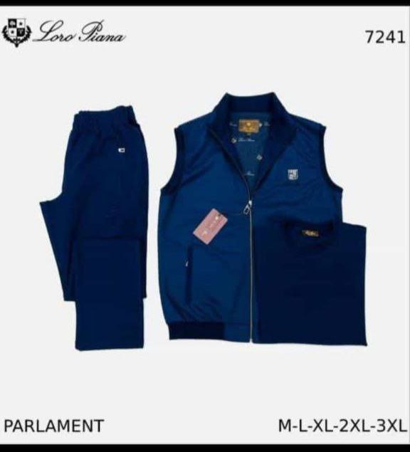 Loro Piana erkaklar uchun original 3 talik troyka kostyum to'plami (Made in Turkey, Razmerlar: M - 3XL)  18179  b.8q.158d
