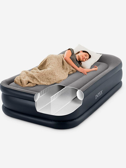 Intex Deluxe Pillow Rest Raised Bed 64132 ichki nasosli puflama krovat