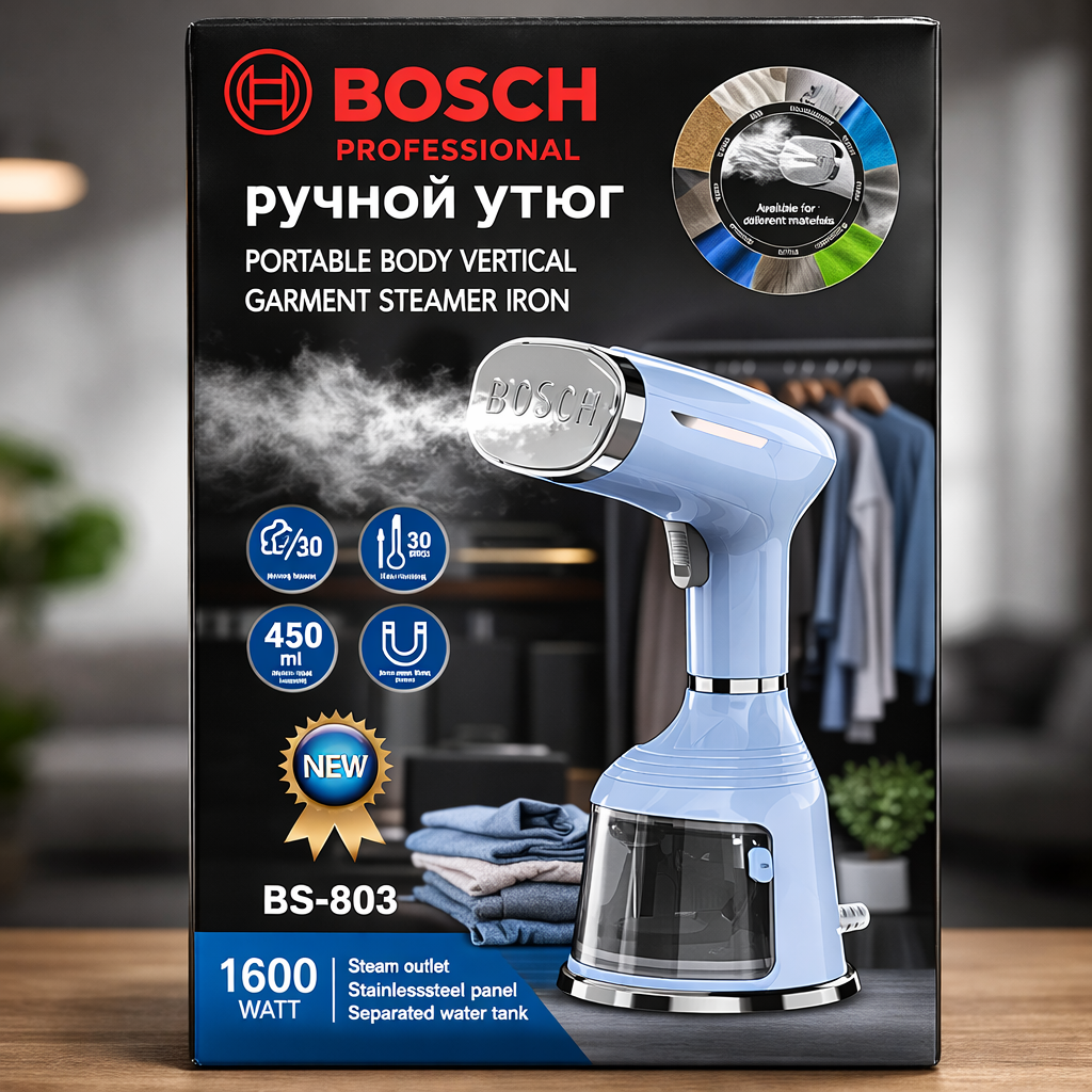 Vertikal dazmol / qo‘l dazmol Bosch BS-803 — 1600W  ac6q306d