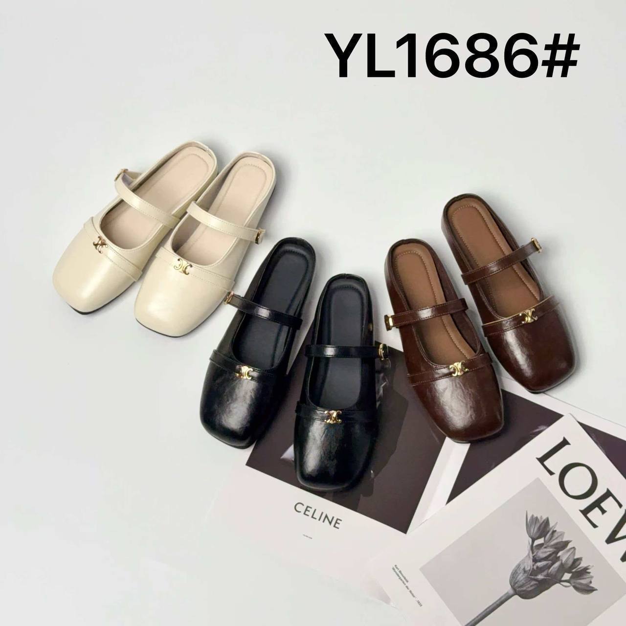 Ayollar tuflisi (orqa qismi ochiq, tapichka, bantli dizayn) b0q3b717d