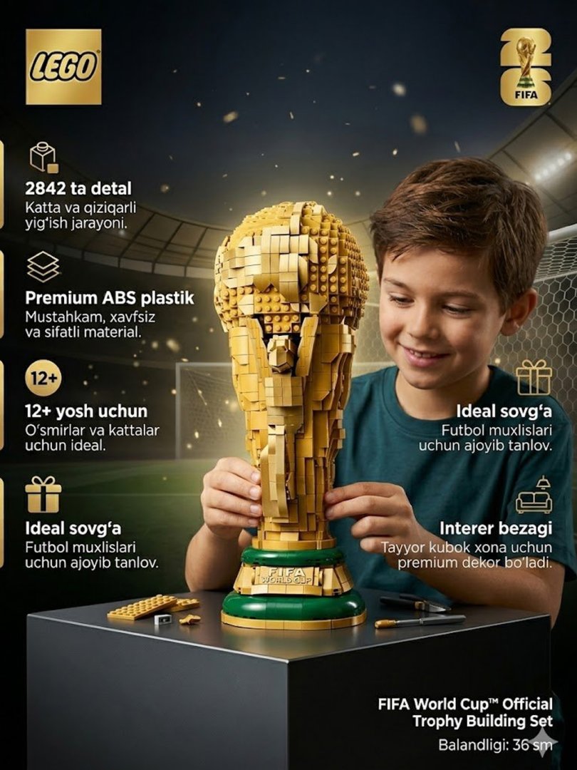 FIFA World Cup Trophy – Chempionlar ruhi uyingizda! g73 14234