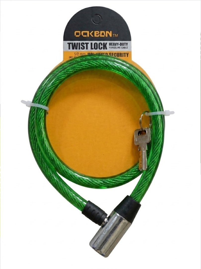 OCKEAN Professional "Twist Lock" Himoya Qulfi (Heavy-Duty Cable) 120  16078