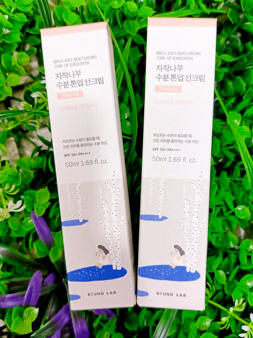 Round Lab Birch Juice Tone-Up SPF50+ quyoshdan himoya kremi, 50 ml b1q2b703/7d
