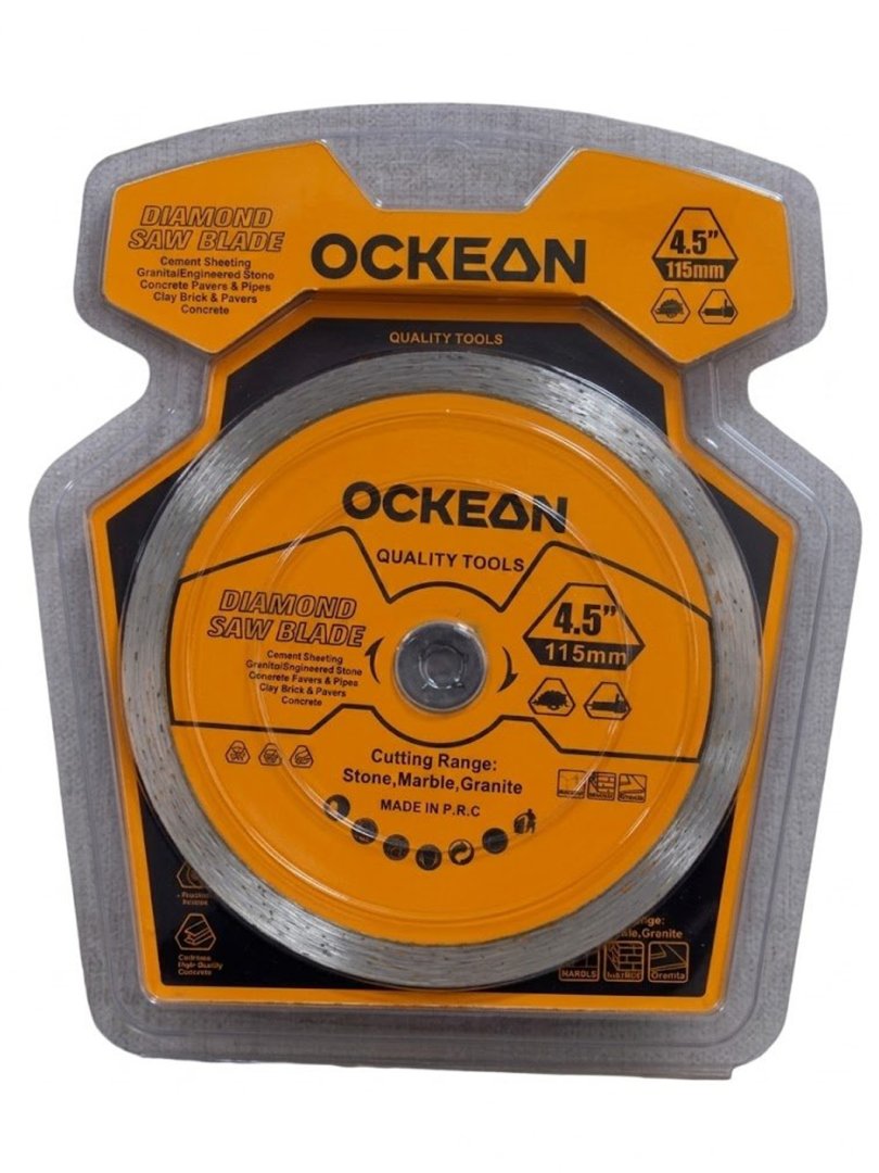 OCKEAN Professional Olmosli Arra Diski (Almazniy Disk) 115mm – Granit, Marmar va Beton uchun   16024