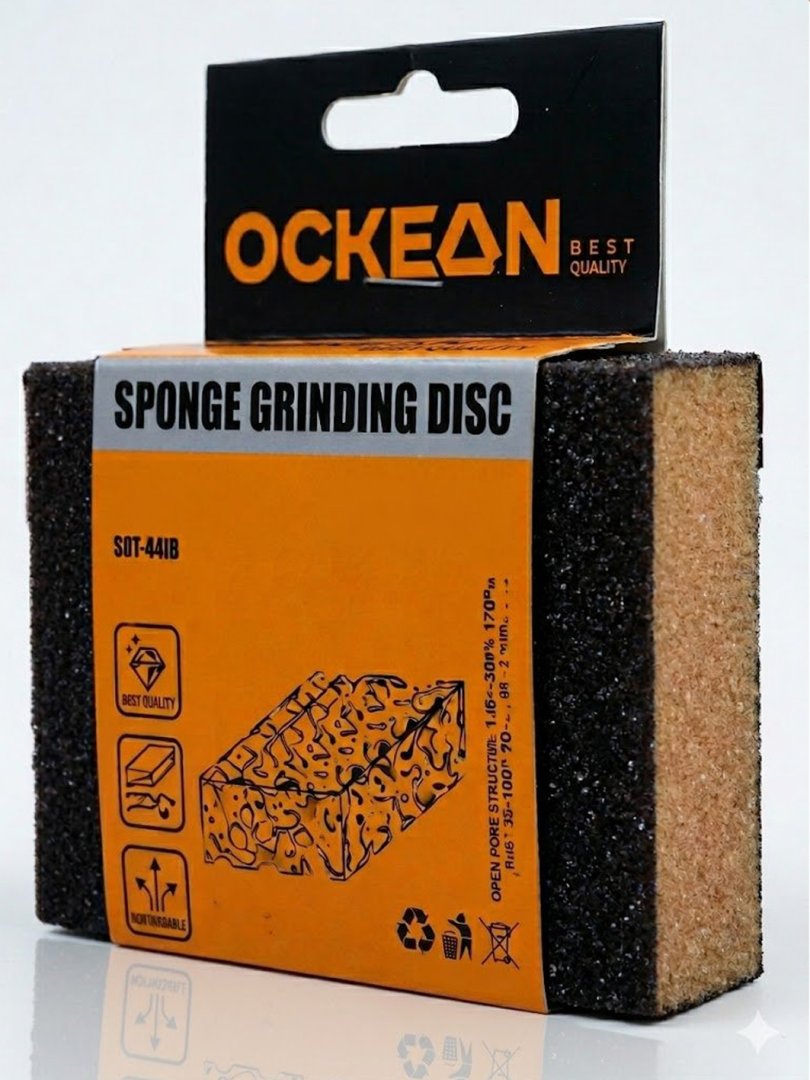 OCKEAN Professional Abraziv Silliqlash Gubkasi 60  16096