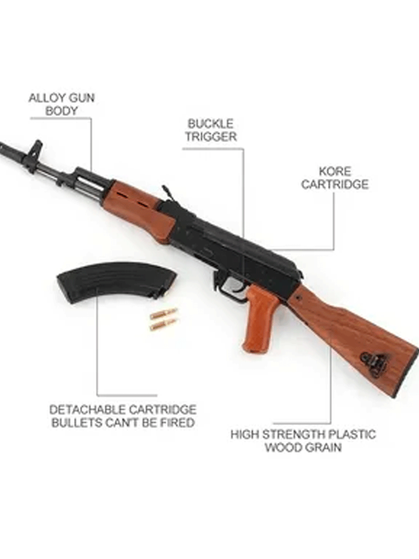 AK-47 bolalar uchun o‘yinchoq avtomat (yorug‘lik, ovoz va vibratsiya bilan) bb669d