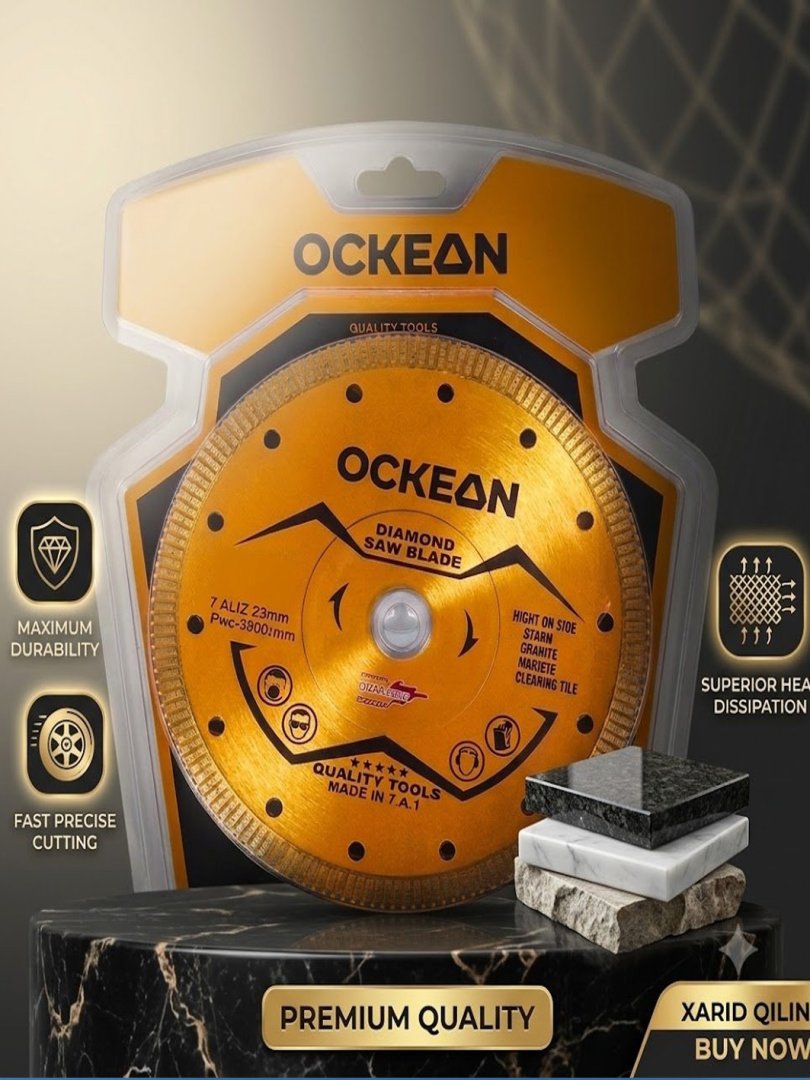 OCKEAN Premium Olmosli Arra Diski (Professional Seriya)  125 mm  15198