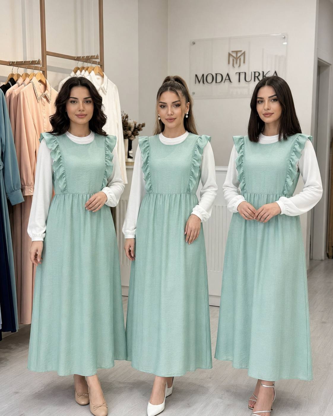 SARAFAN VA KOFTA IKKITALIK KIYIM TO‘PLAM bb821/822d