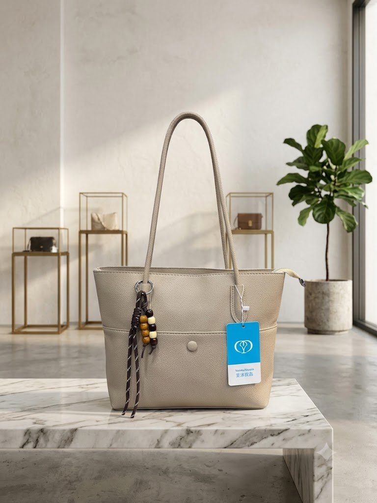 Keng va Qulay Ayollar Yelka Sumkasi — Shopper / Shoper (Ekokoja) 19095 ac.1e.f10d