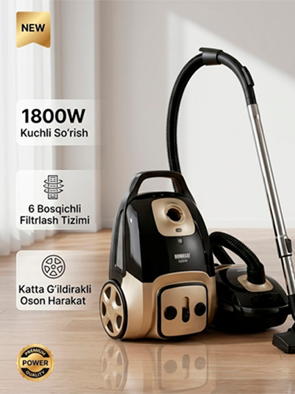 DOMASSI DM-7013 — 1800W Quvvatli Changyutgich DOMASSI DM-7013 — 1800W Қувватли Чангютгич c1q47d