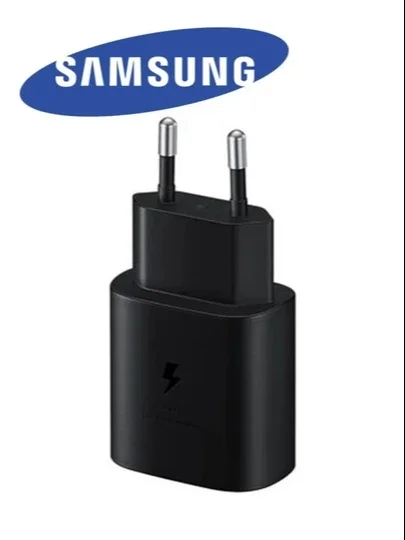 Samsung 25W PD Type-C tez zaryad adapteri, smartfonlar uchun