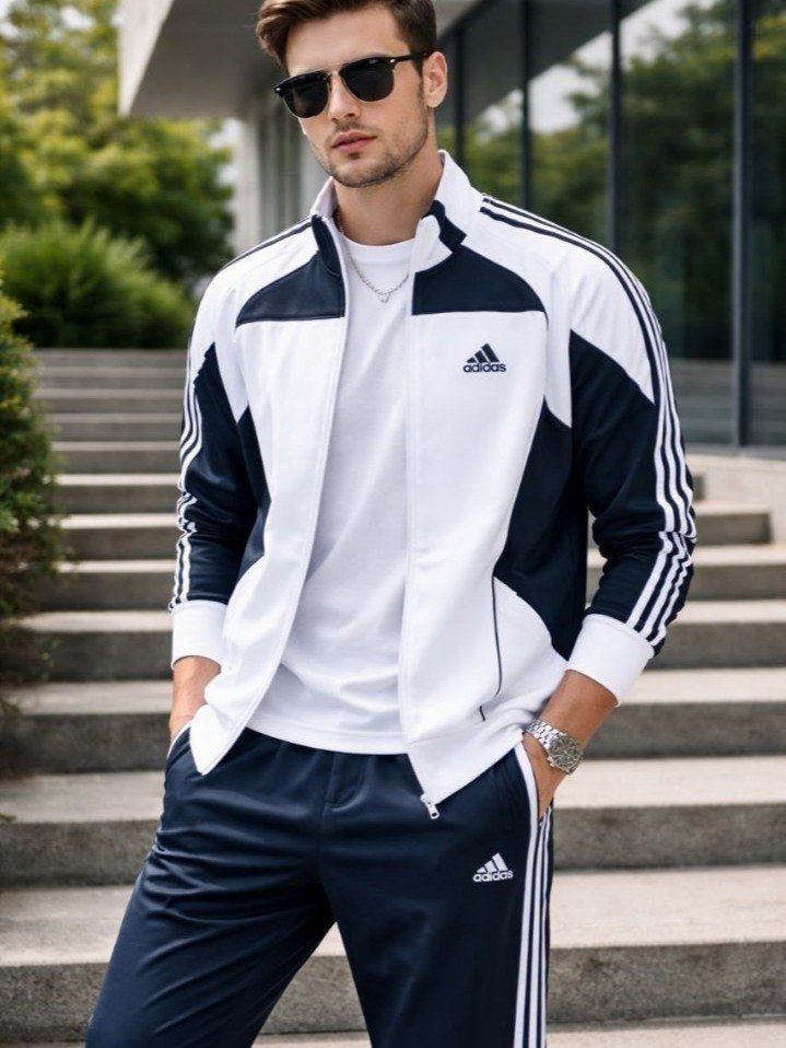 Erkaklar uchun sport kostyumi Adidas dvoyka (Xitoy, M-3XL, Art: 12167)  18613   b.0q.2b.703d