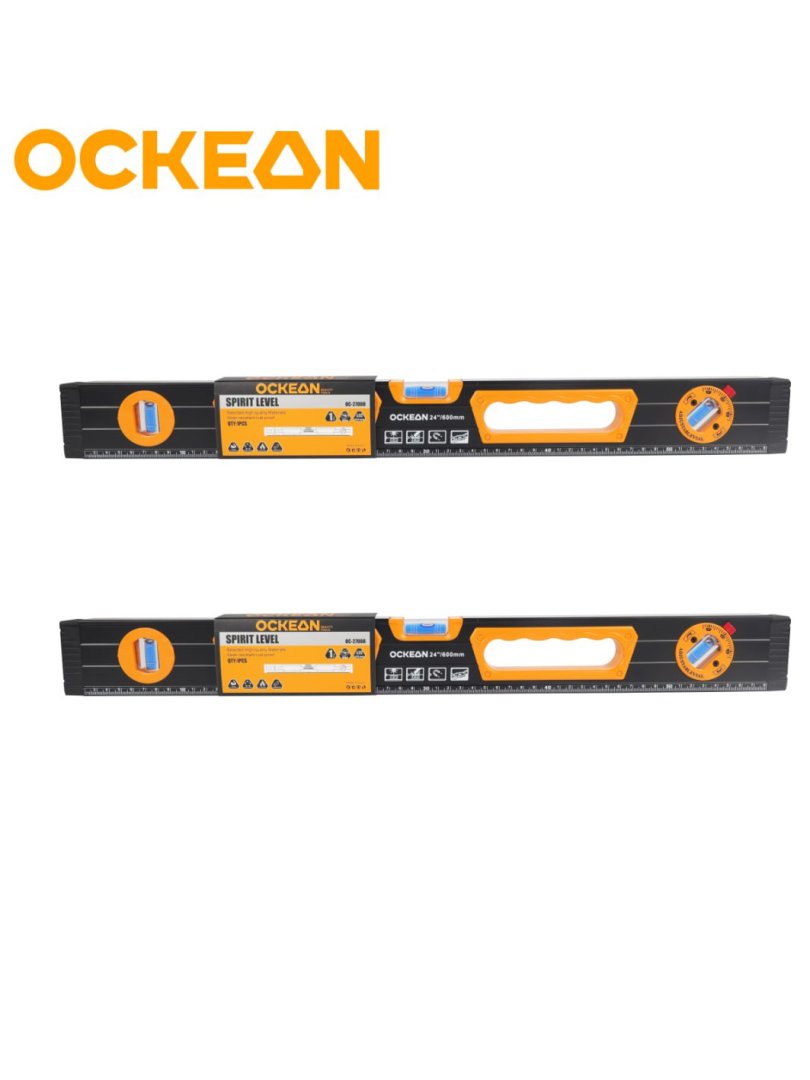 OCKEAN Professional Qora Rangli Pufakchali Daraja (Uroven) 50 cm  15420