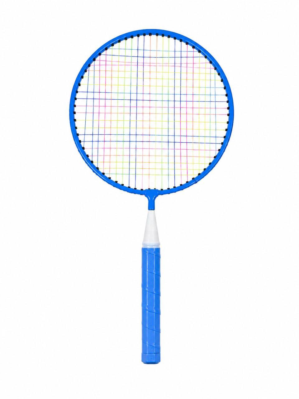 Bolalar uchun badminton to‘plami (Raketkalar va vobonlar) – Yorqin ko‘k rang   16803