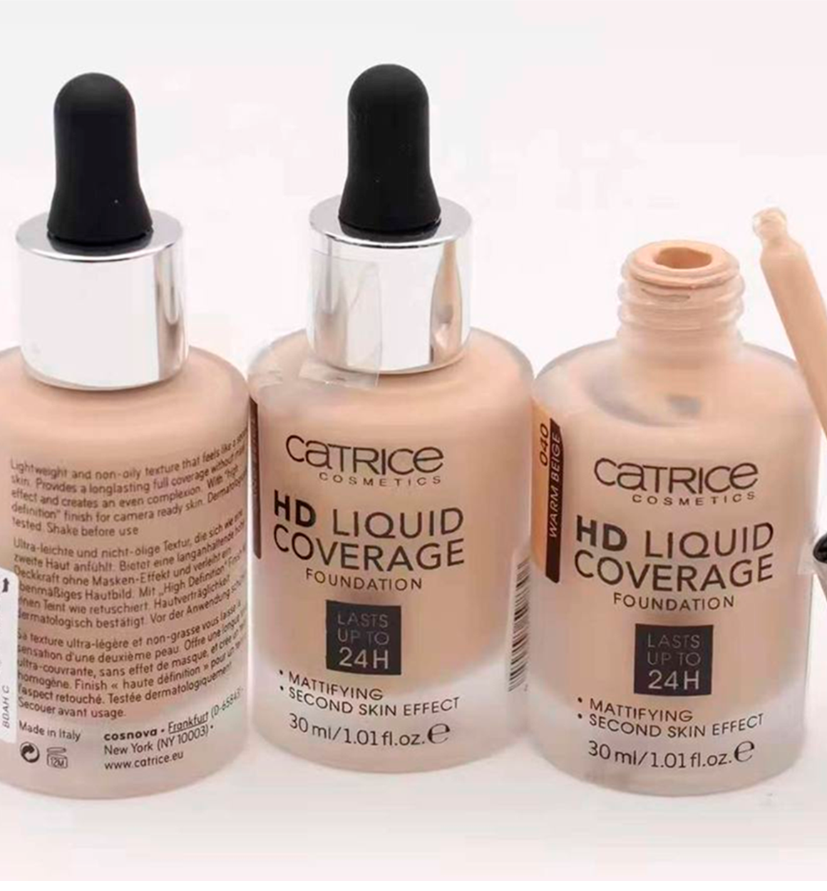 Catrice HD Liquid Coverage Foundation – 010 Light Beige  b1q2b703/7d