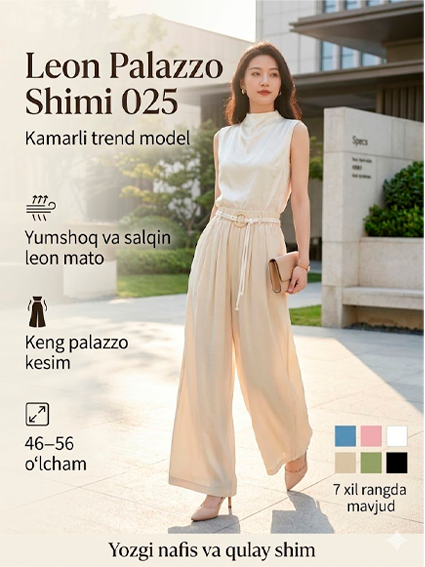 Ayollar Leon Palazzo shimi 025 | Kamarli | 7 xil rang | 46-56 o'lcham b7q326d 14171