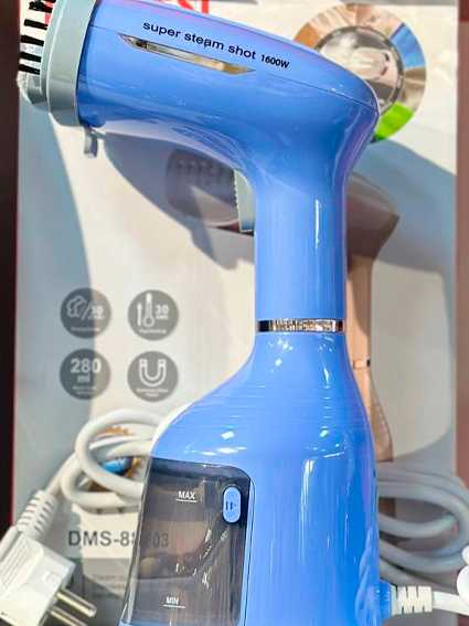 💨 DOMASSI DMS-8803 — Kuchli qo'l bug'li dazmoli (1600W)  💨 DOMASSI DMS-8803 — Кучли қўл буғли дазмоли (1600W)  с1й707в