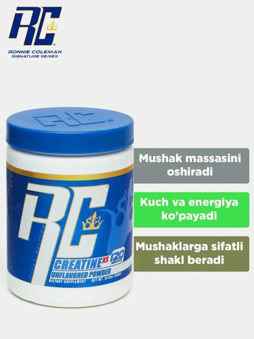 Ronnie Coleman RC Creatine XS 300g (120 porsiya)  17551