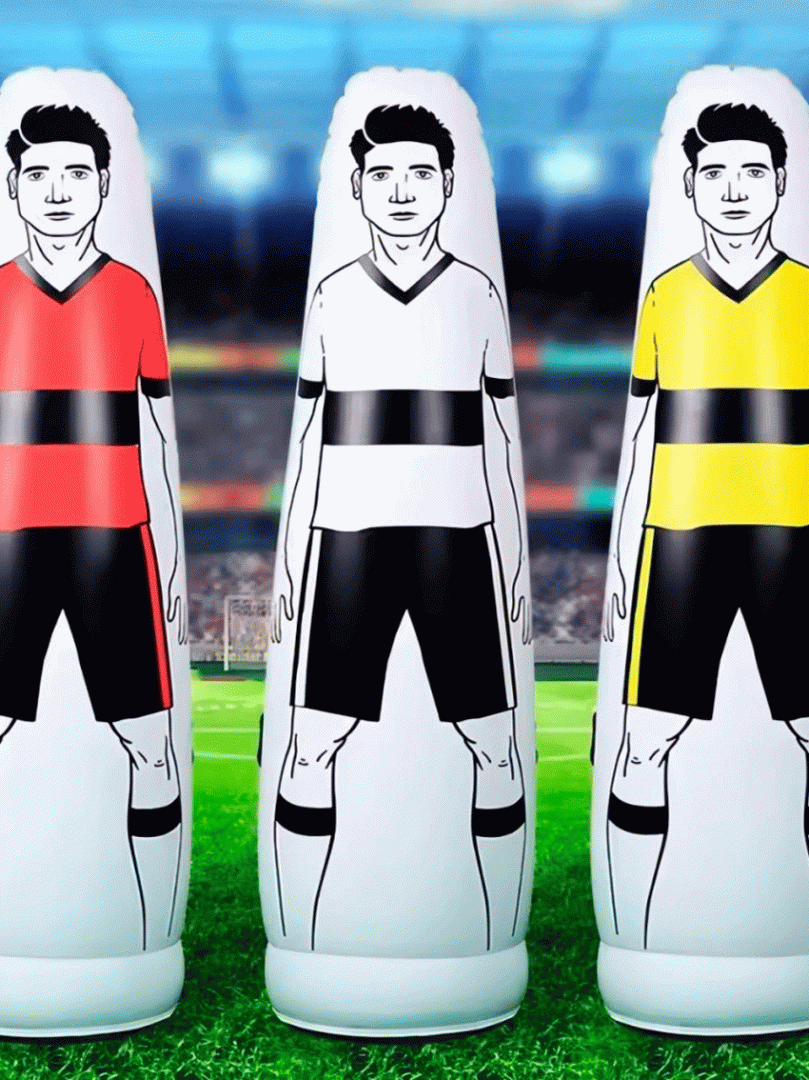 Odam shaklidagi futbol mashg‘ulot stoykalari (trening mannekenlari / defender dummy)