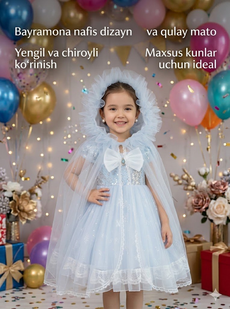 Bolalar ko'ylagi (Qiz bolalar uchun) b0q1b731d