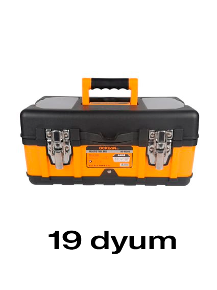 OCKEAN Professional Plastik Asboblar Qutisi (Organayzer)  19 dyum   15273