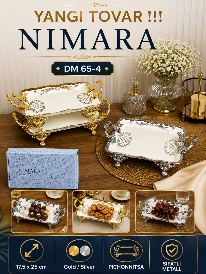 Nimara DM 65-4 ixcham servis lagani (pichonnitsa)   c1q47d  15157