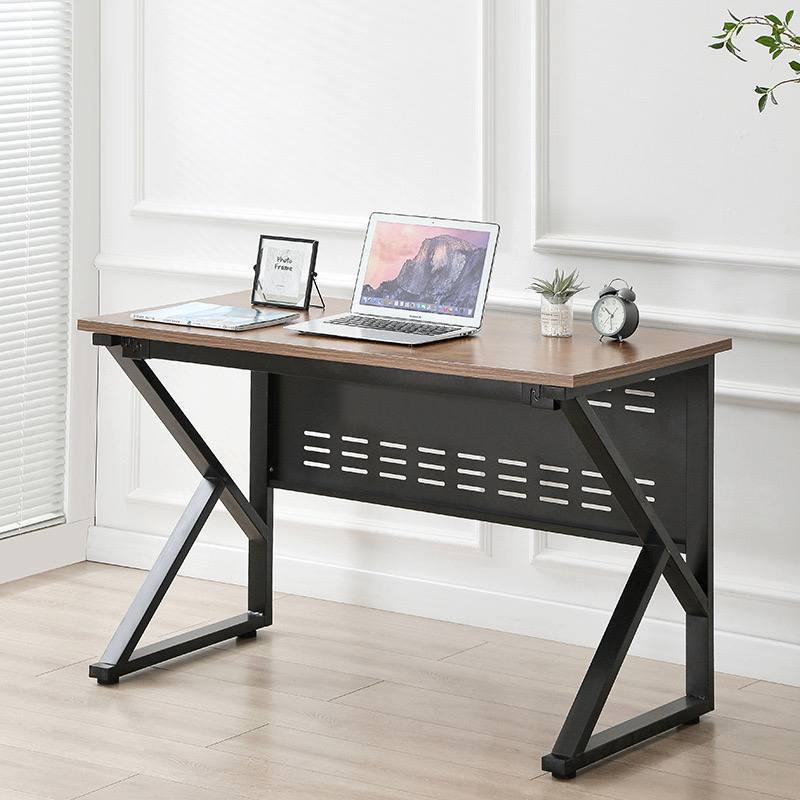 Kompyuter va yozuv uchun Loft uslubidagi metal karkasli stol (120x60x75 sm)  19551   c.2q.23d