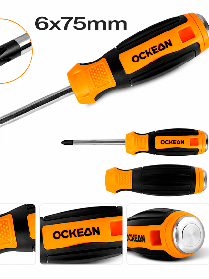 OCKEAN krestsimon otvyorka (Phillips tornavida) 6x100  300088 – professional va maishiy foydalanish uchun  15073