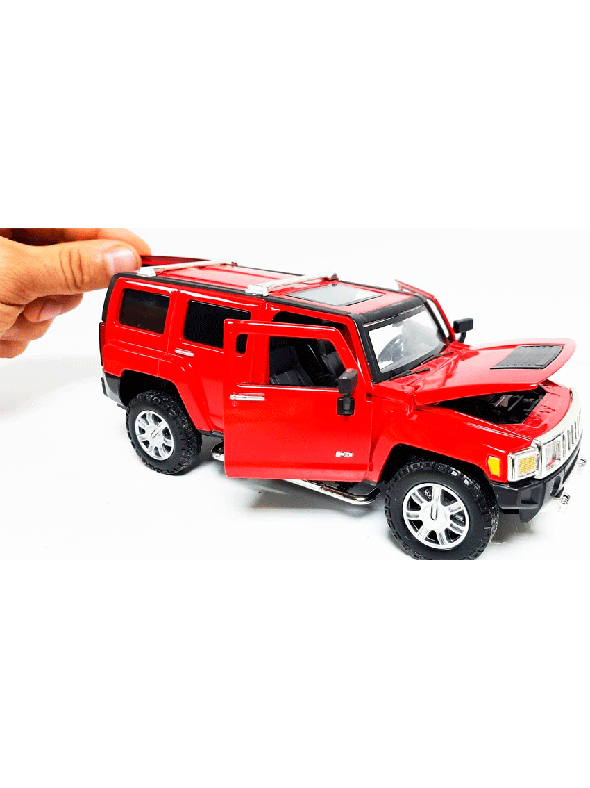 Hummer H3 / Hummer H2 mashinasi 1:24 (metall, pultli) bb669d