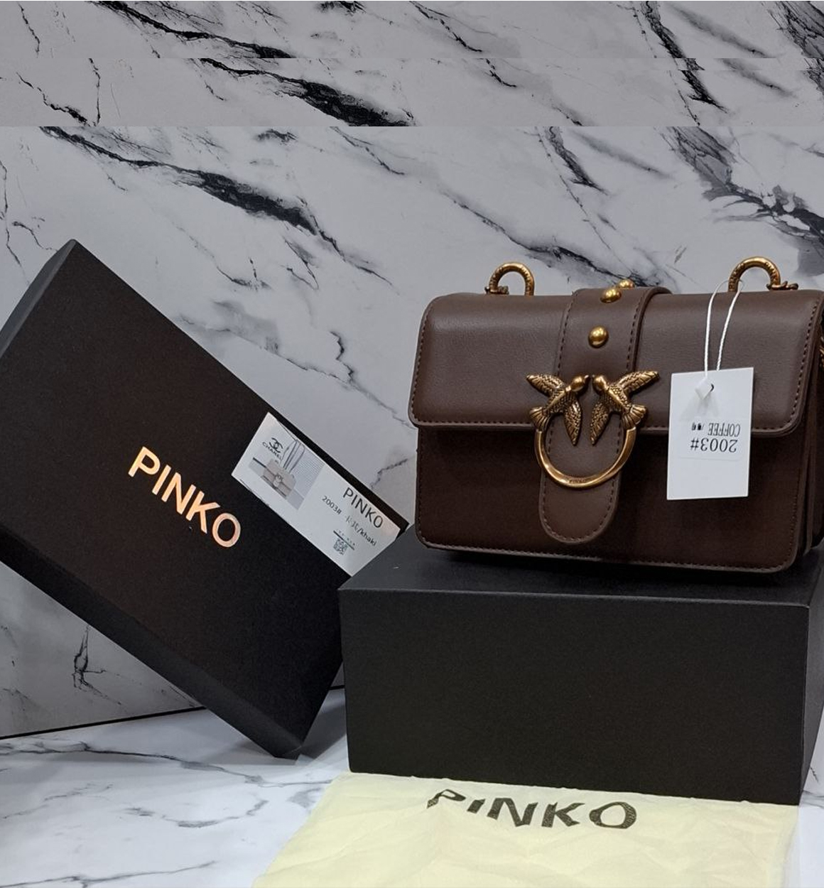 PINKO ayollar sumkasi b2b2q703d
