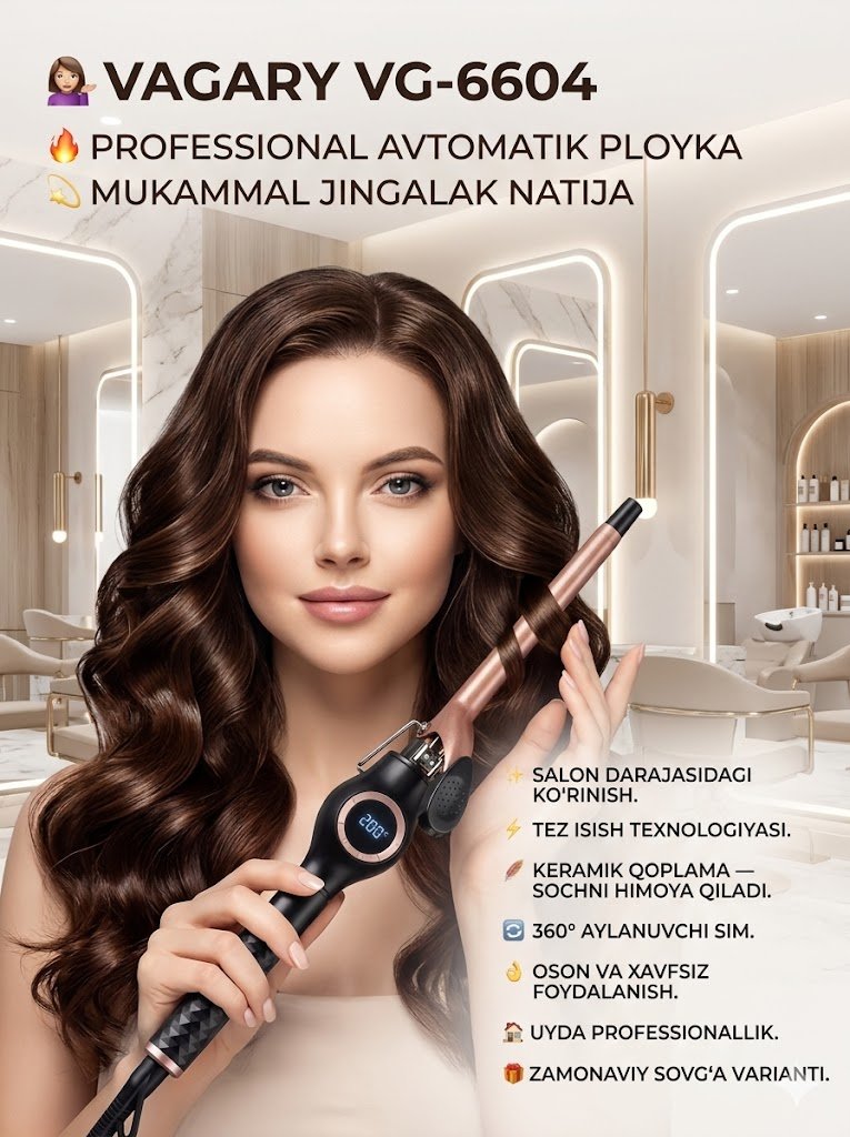 VAGARY VG-6604 — PROFESSIONAL AVTOMATIK PLOYKA al
