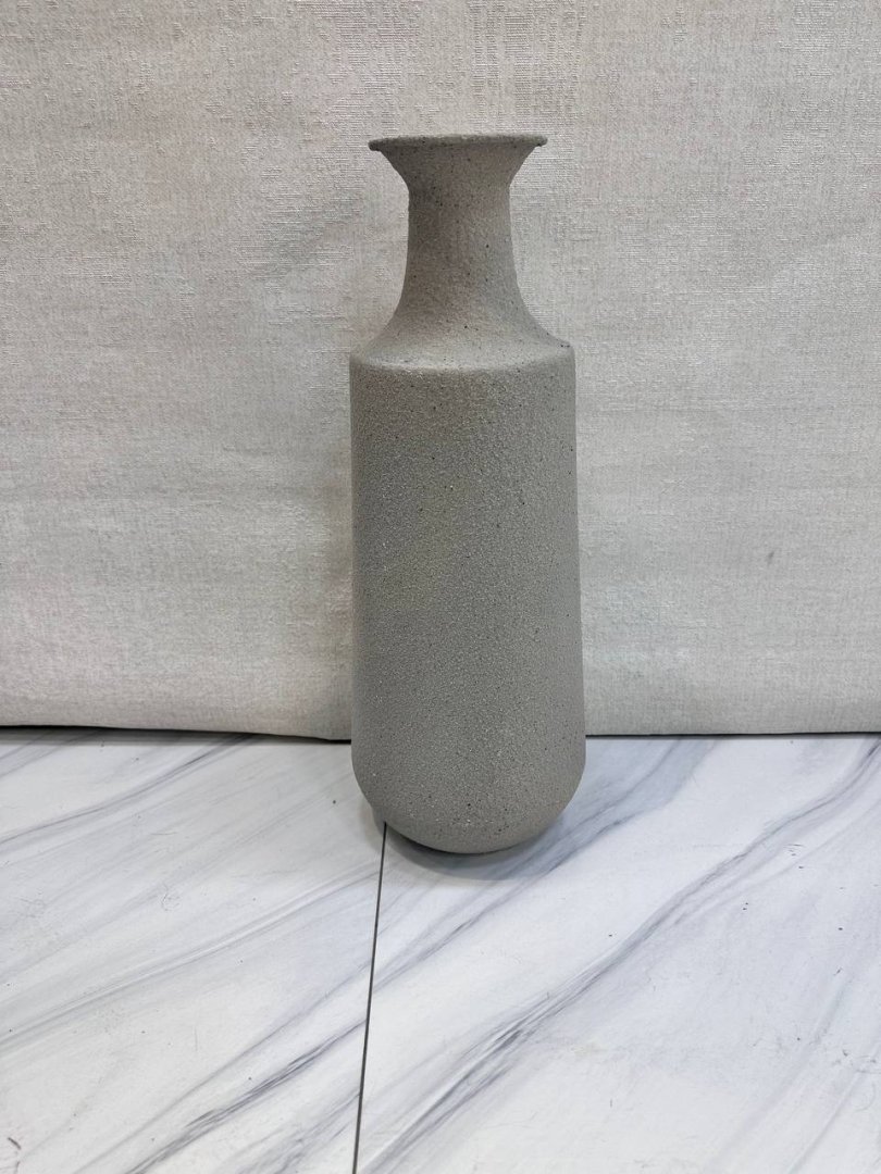 Interyer va gullar uchun keramika uslubidagi dekorativ vaza (skandi va minimalizm) 18598 o.p.15Pd