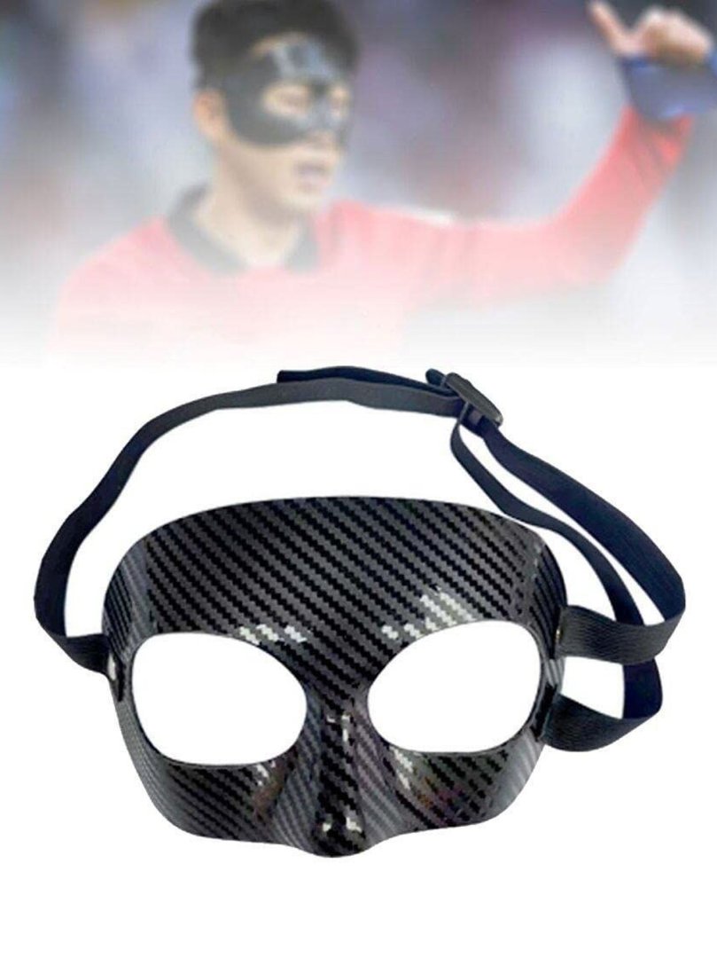 Futbolchilar uchun himoya yuz niqobi (professional face mask) – 10 dona, ulgurji narxda ar106