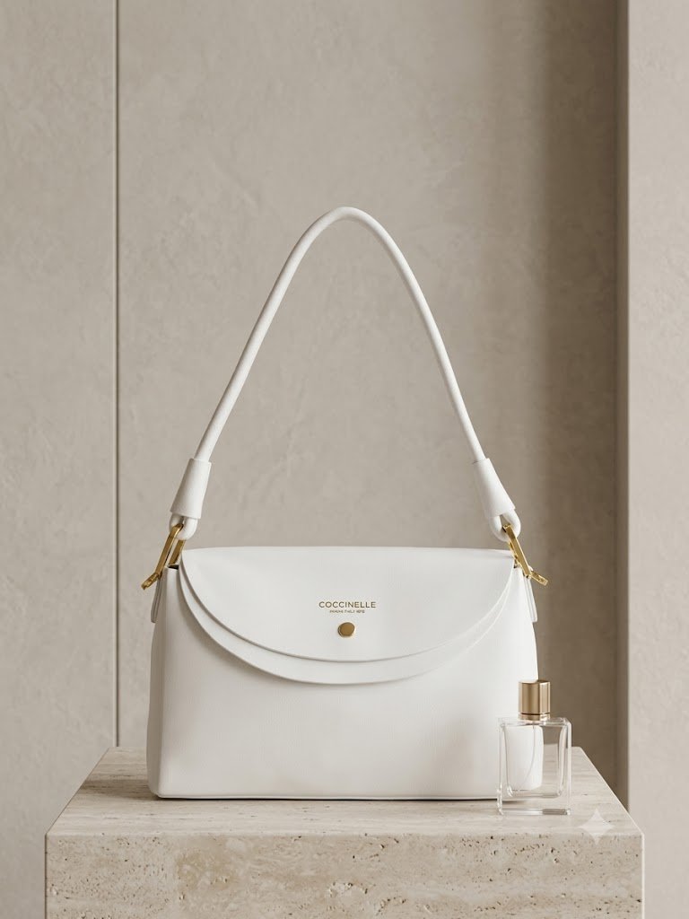 Nafis va Premial Ayollar Yelka Sumkasi — Coccinelle Uslubidagi Klach / Crossbody (Ekokoja)  19097  ac.1e.f10d