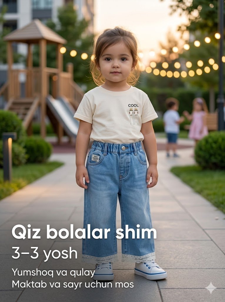 Bolalar uchun jinsi shim b1q690d