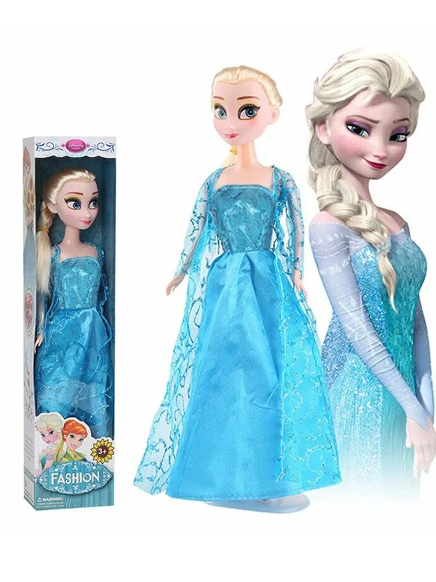 Sharnirli qo‘g‘irchoq Elsa “Muzlar mamlakati” B669D