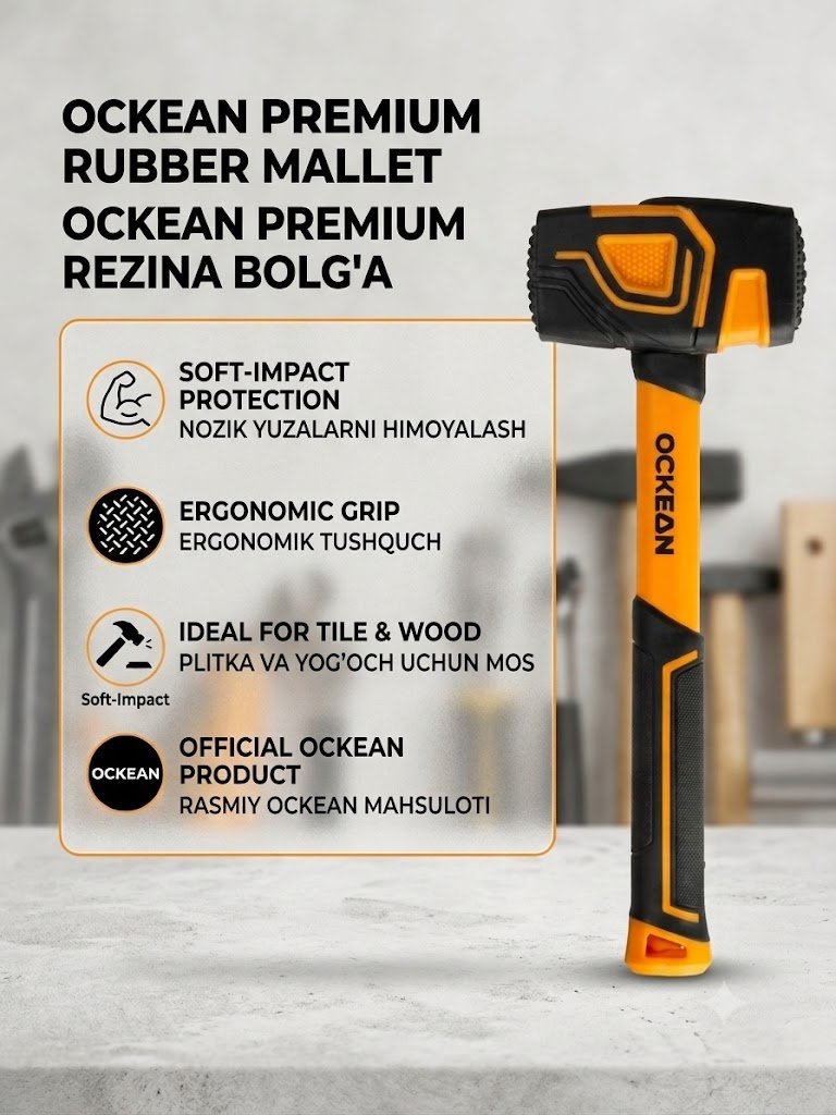 OCKEAN Premium Rezina Bolg'a 750 g – Professionallar Tanlovi!  15142