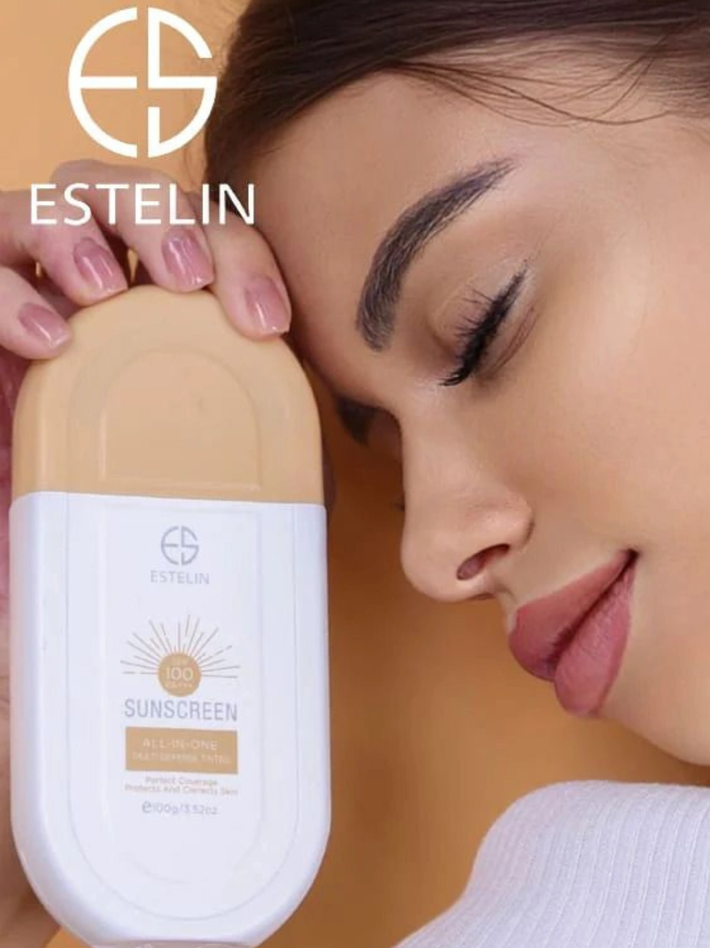Estelin SPF 100+ tonlangan quyoshdan himoya kremi 100 ml b1q2b703/7d