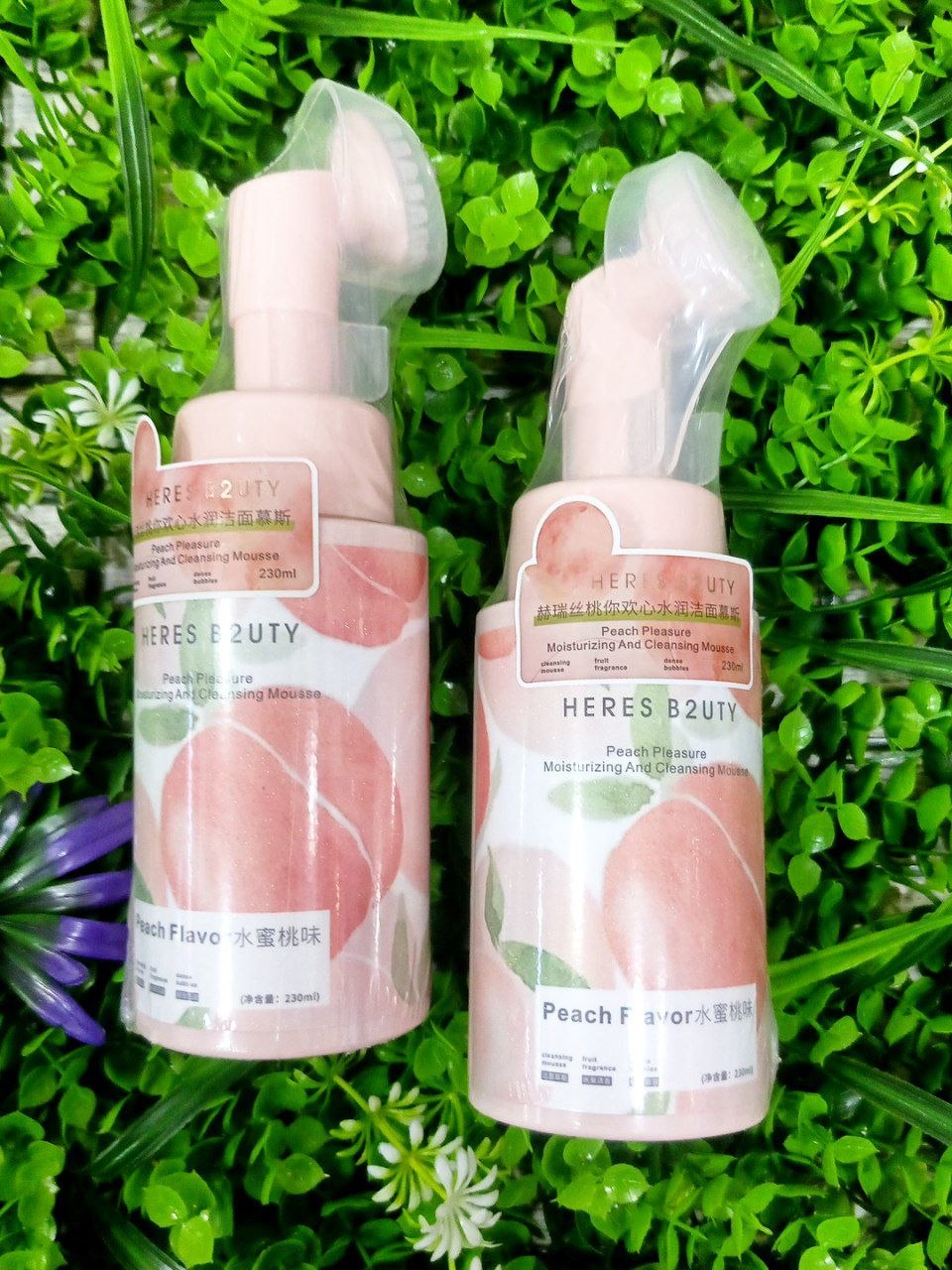 Yuz yuvish uchun penka щёtkali, shaftoli ekstrakti bilan, 150 ml b1q2b703/7d