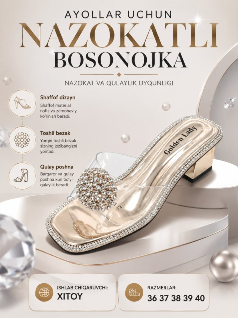 Ayollar uchun krujovali klassik tuflilar  b.1q.697d 14929