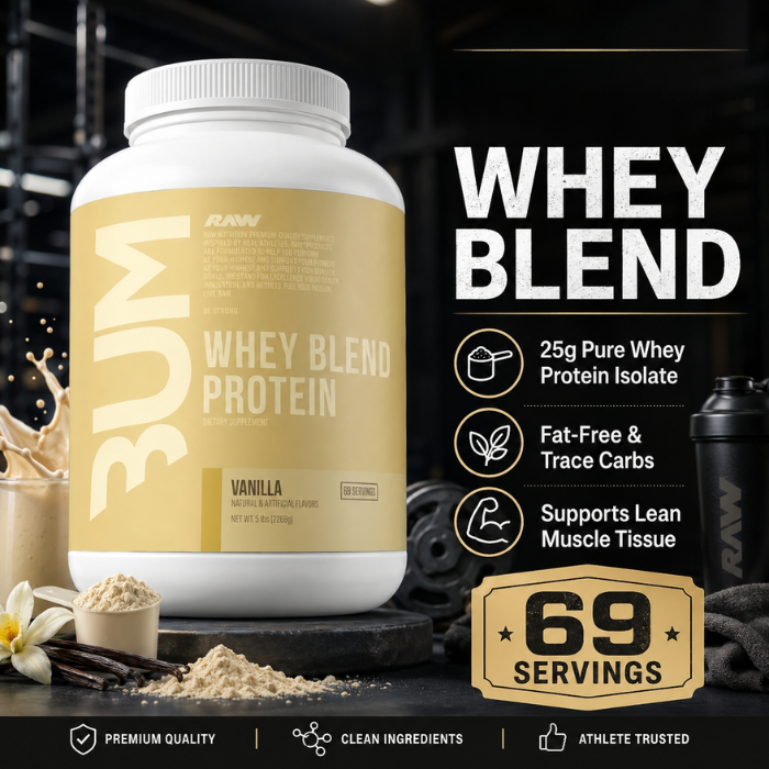 Raw Nutrition CBum BUM Whey Blend Protein 2268g (67 porsiya)  17403