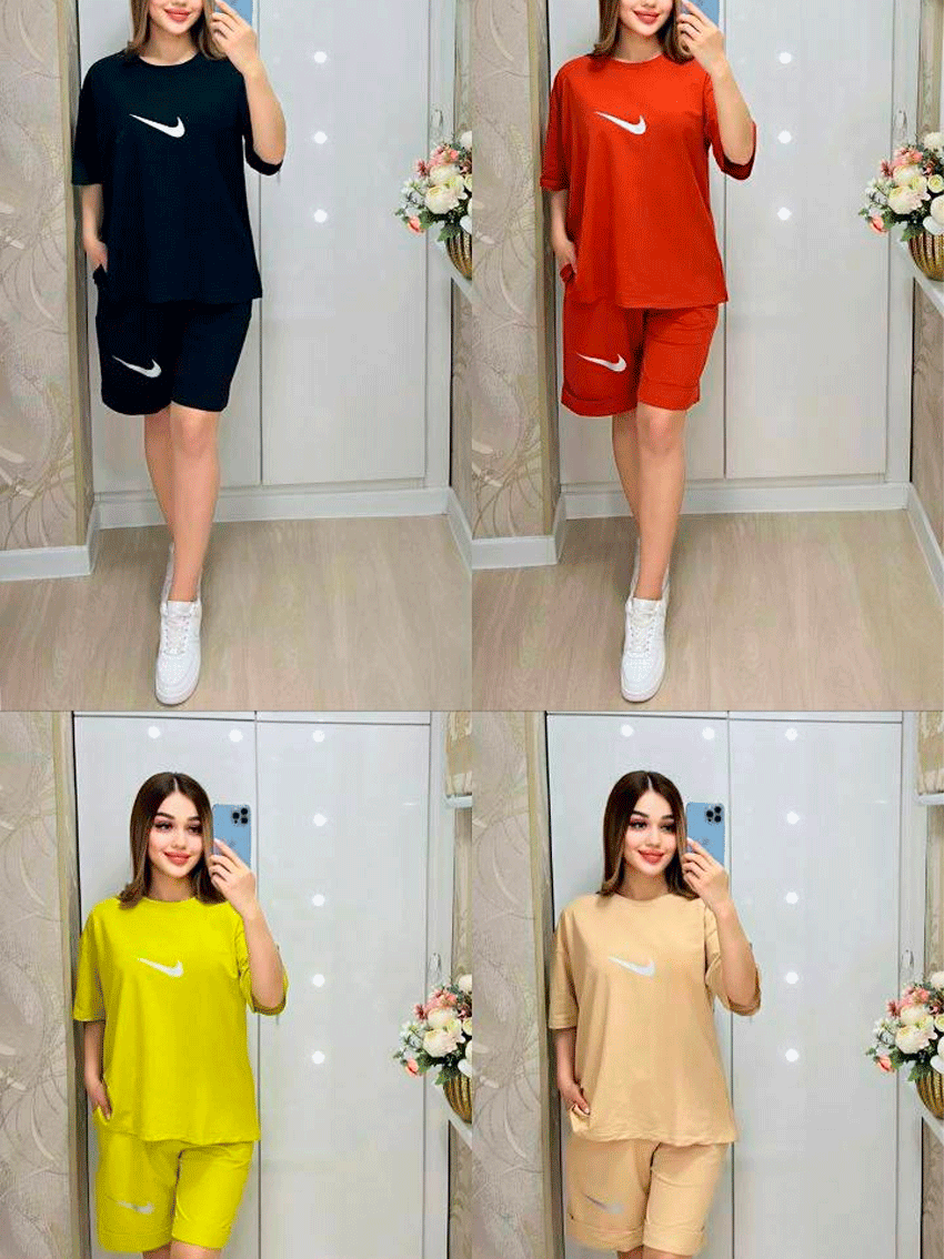 AYOLLAR UCHUN YOZGI SPORT KOSTYUM (SHORT + FUTBOLKA) b5q95d