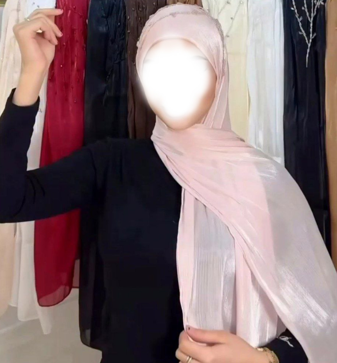 ORGANZA TAYYOR SHARF ascq03d